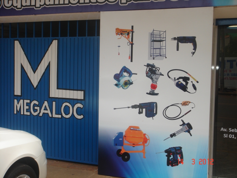 MEGALOC LOCACAO  DE  EQUIPAMENTOS PARA CONSTRUCAO CIVIL LTDA 