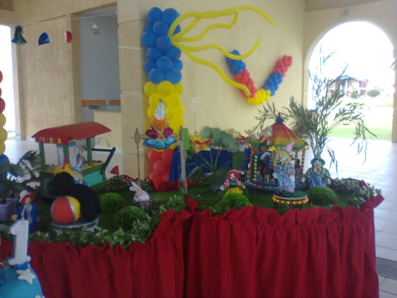 Decoração festa Infantil - Palhaço