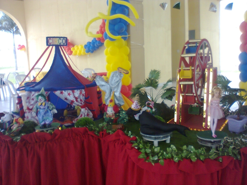 Decoração festa Infantil - Palhaço