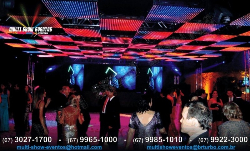 PAINEL LED PH10 E TETO MOSAICO PH40 - 20/04/12