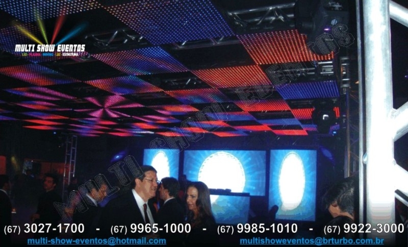 PAINEL LED PH10 E TETO MOSAICO PH40 - 20/04/12