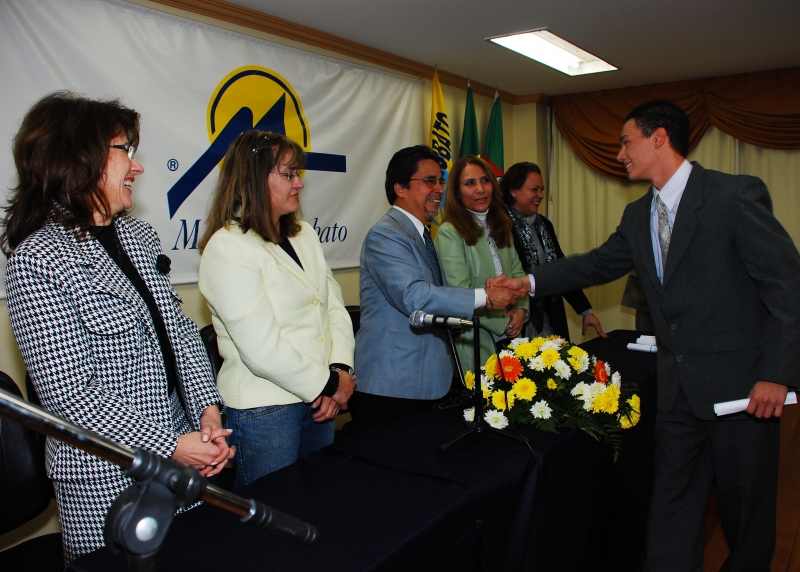 Professor paraninfo da turma do EJA em 2005 - Monteiro Lobato em Porto Alegre - RGS