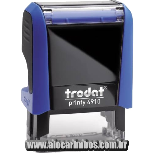 Carimbo Automático Trodat 4910 Azul