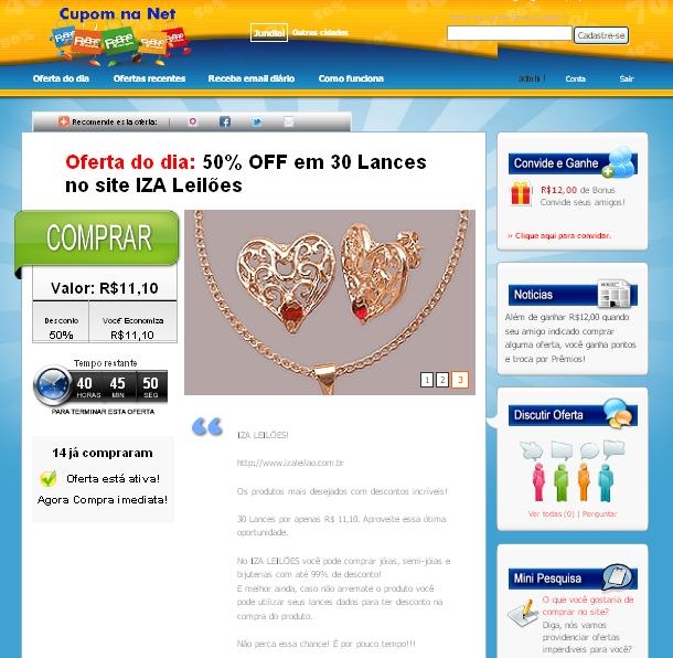 Tenha seu Site de Compras Coletivas na Internet