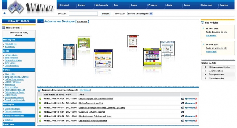 Tenha o Seu Site de Mercado Livre, Phplev na Internet