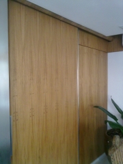 Residencial porta de madeira