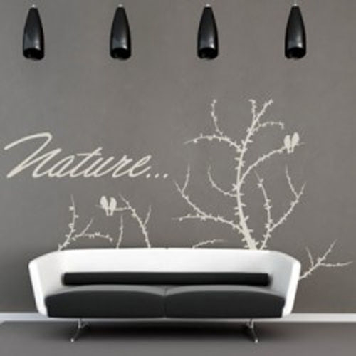 Adesivo decorativo Nature.