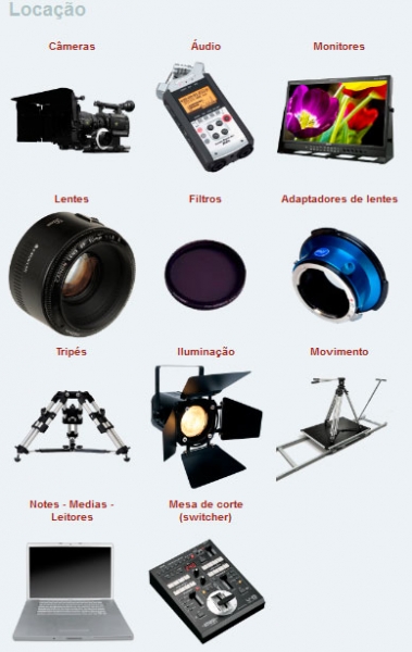 Equipamentos de locao