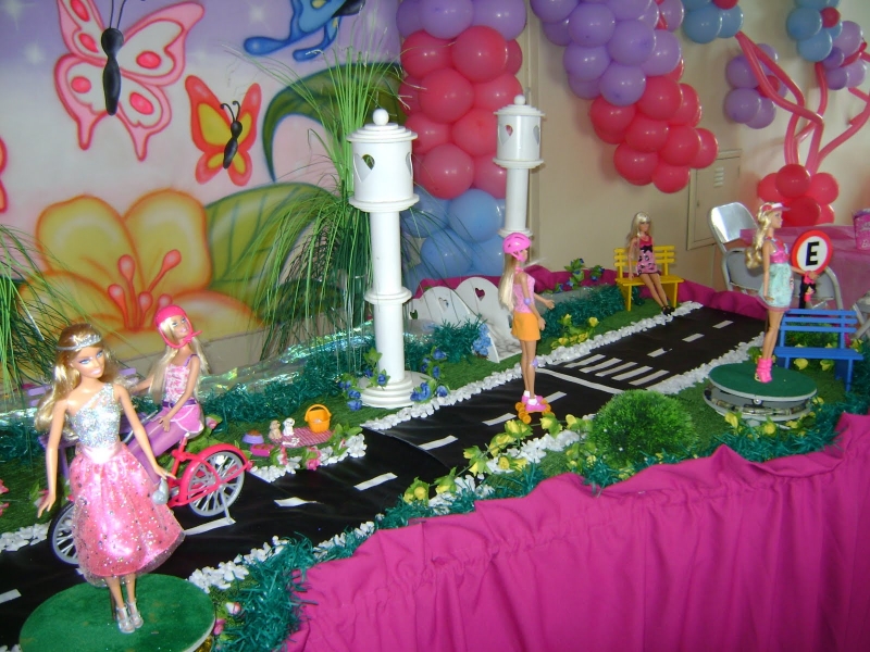 Decoração temática festa infantil - Barby