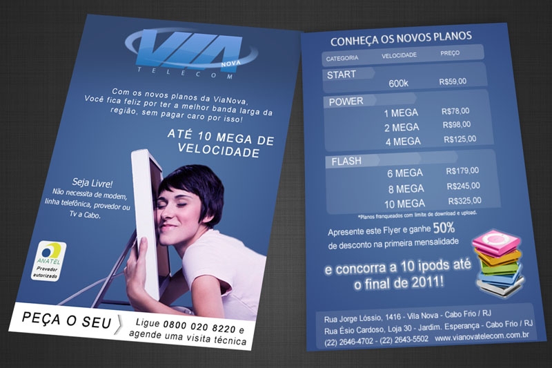 Cliente Via Nova - Campanha e Flyer