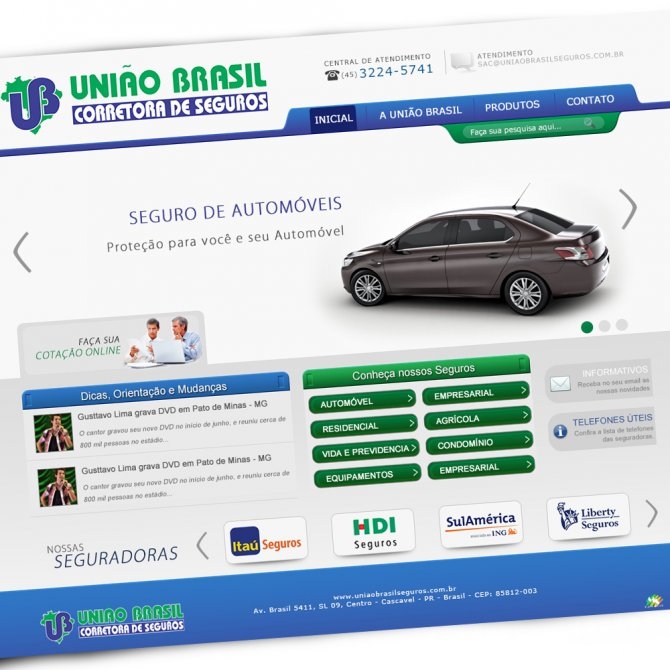 Site - União Brasil Seguros