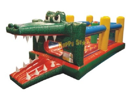As crianças se encantam com esse brinquedo em formato de castelo, multicolorido e imprescindível em qualquer festa. Ideal para quem está iniciando as atividades em locação de brinquedos