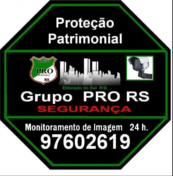 Segurança  Grupo PRO RS   Monitoramento de Imagem 24h.