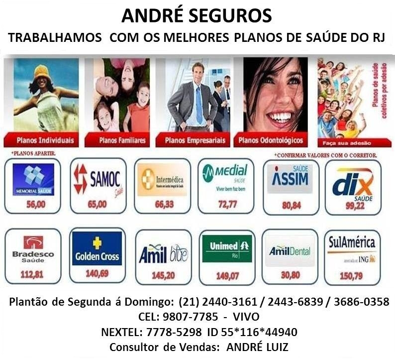 Amil - Tabelas e Rede Credenciada no Rio de Janeiro,Cotação Oline,Tabelas de Preços,Seguro Saúde.