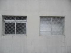 Rede de proteção em janelas