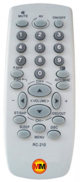 CONTROLE TV CCE