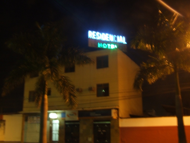 Fachada do Residencial Hotel