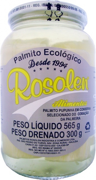 Palmito Corao 300g - Rosolen