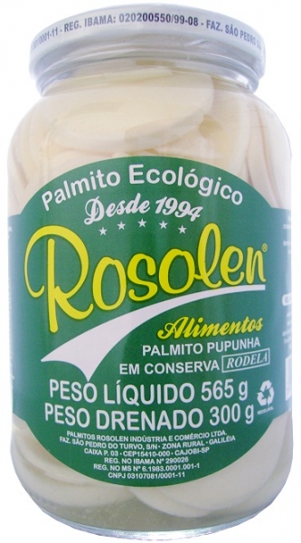 Palmito Rodela 300g - Rosolen