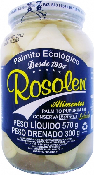 Palmito Rodela Salada 300g - Rosolen