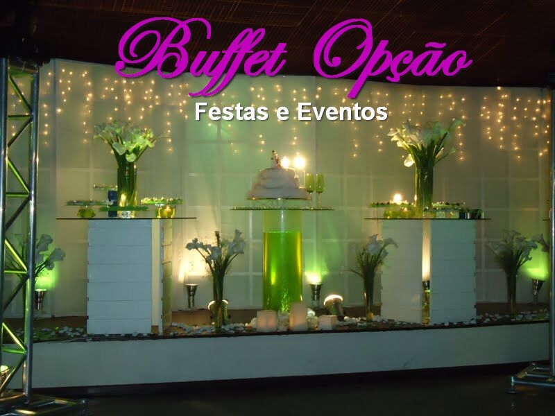 Buffet para Casamento - Buffet Opção Festas e Eventos
