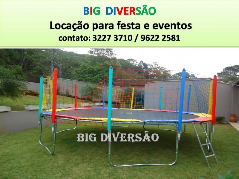 Big Diversão - Locação de brinquedos 