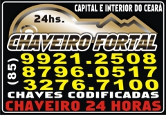 CHAVEIRO 24 HORAS CHAVES CODIFICADAS 