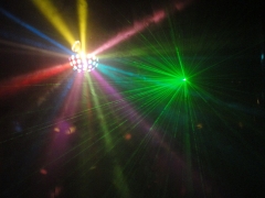 Boate com som, iluminação a laser e dj felipe