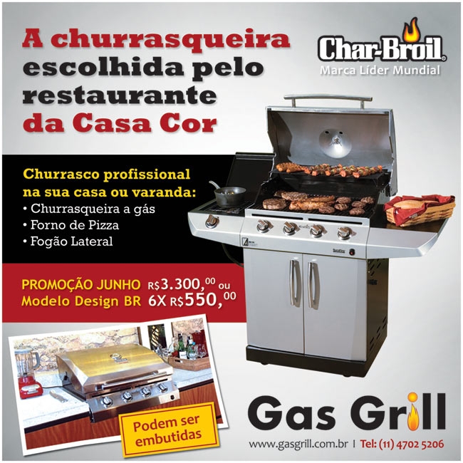 SOLICITE UM ORAMENTO  GAS GRILL