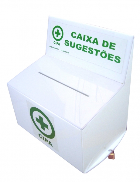 Caixa de sugestões Cipa