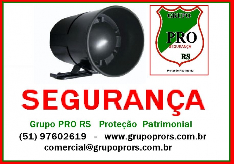 SEGURANÇA   Grupo  PRO RS  Proteção Ptrimonial