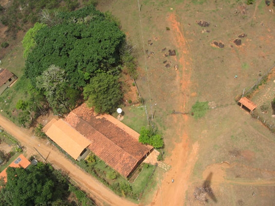 Pousada vista Aérea