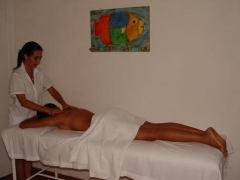 Espao para massagens