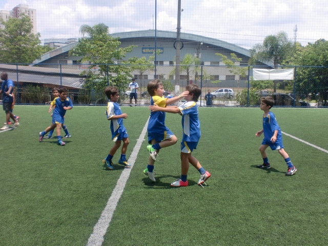 Fez o gol é só alegria!