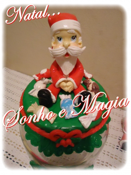 pote de natal papai noel lanamento 2012