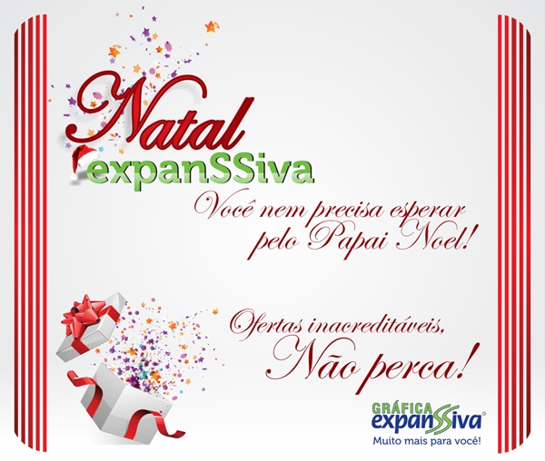 Promoes exclusivas de NATAL, confira! 