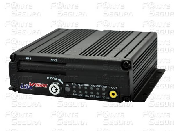 dvr veicular com gps integrado.