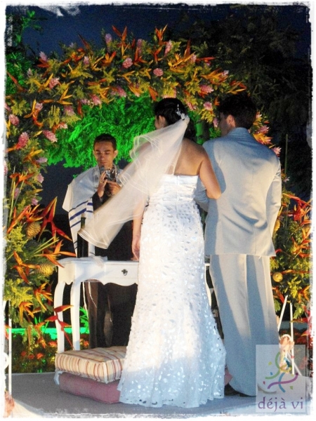 Decoração altar cerimônia