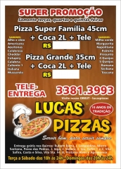 Foto 10 restaurantes no Rio Grande do Sul - Lucaspizzas Lucas Pizzas