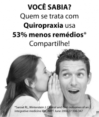 Foto 10 medicina preventiva no São Paulo - Clínica de Quiropraxia e Acupuntura - Tratamento Quiroprático