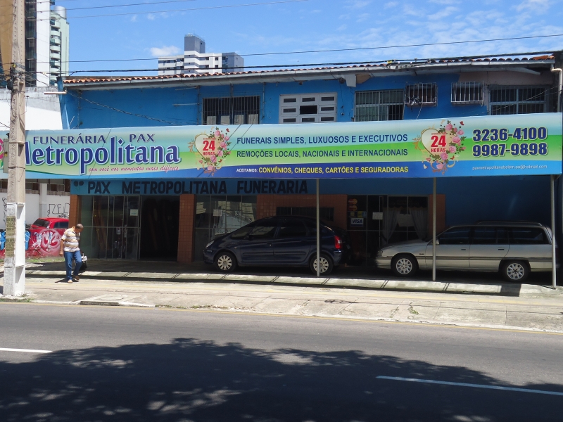 Fachada da Unidade de Belm - PA, Av. Gov. Jos Malcher 2063 - Entre Rua 9 de Janeiro e rua 3 de Maio - Bairro So Brs.