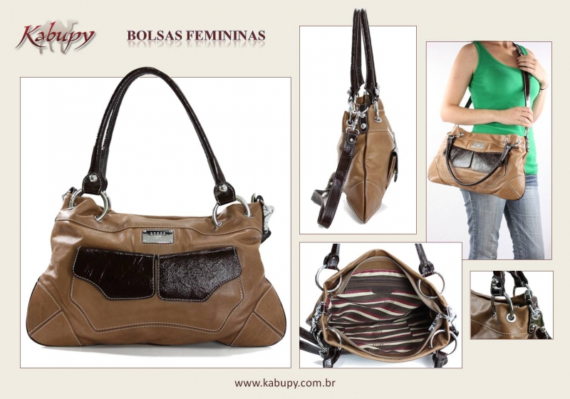 Bolsas Femininas de Couro - www.kabupy.com.br