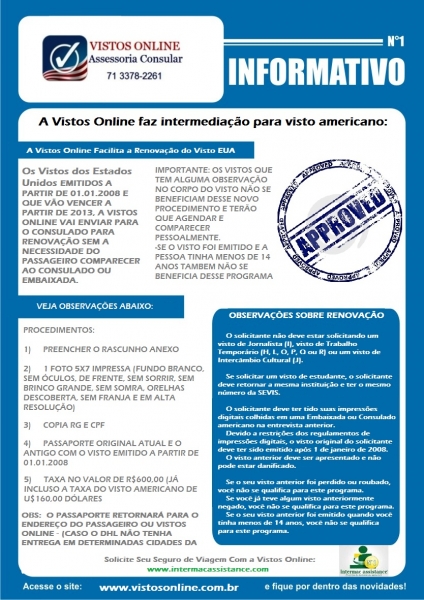 Vistos Online - Assessoria Consular