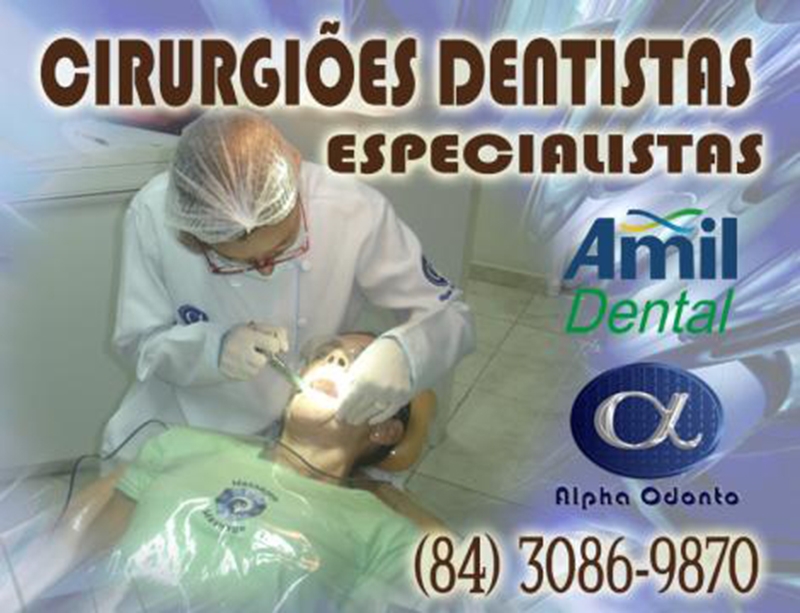 DENTISTAS ESPECIALISTAS - AMIL DENTAL NATAL - (84) 3086-9870