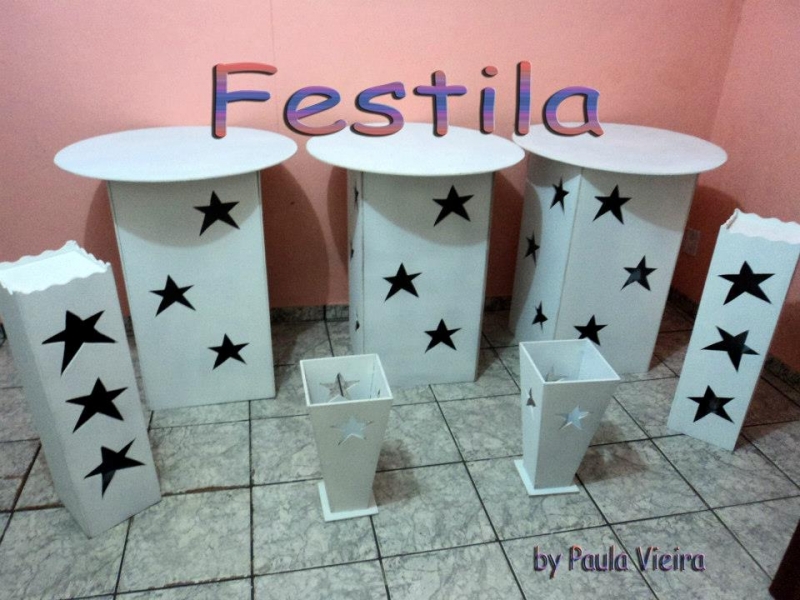 Decoração de festa celan e provençal -Festila decorando sua festa