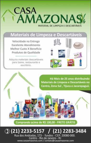 Casa Amazonas - Material de Limpeza e Desacartáveis