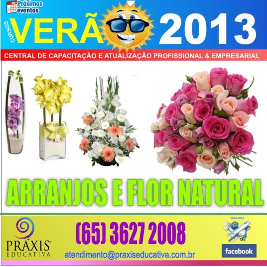 Curso de Arranjos de Flor Natural