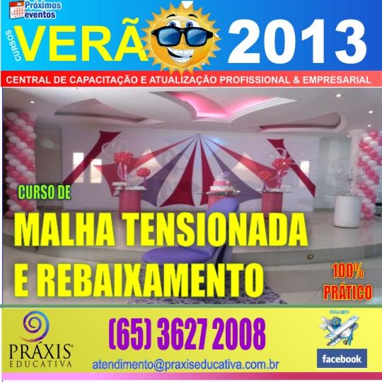 Curso de Malha Tensionada e Rebaixamento