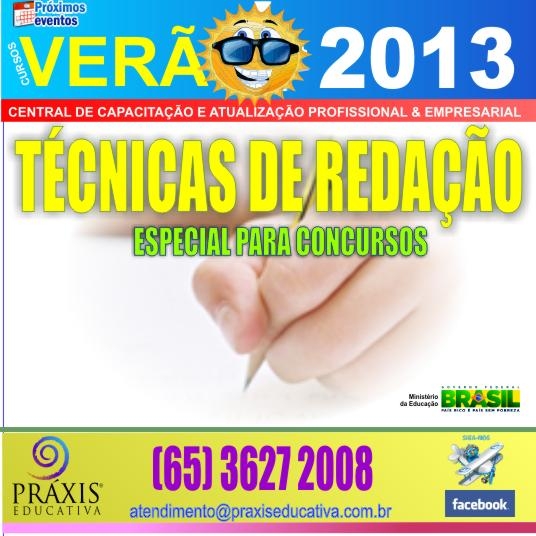 Tcnicas de Redao especial para concursos