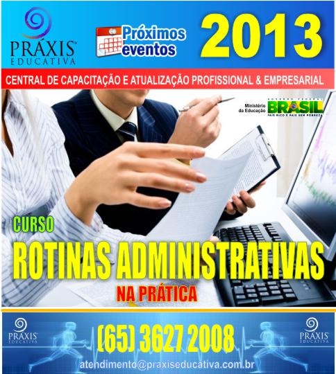 Rotinas Administrativas na Prática